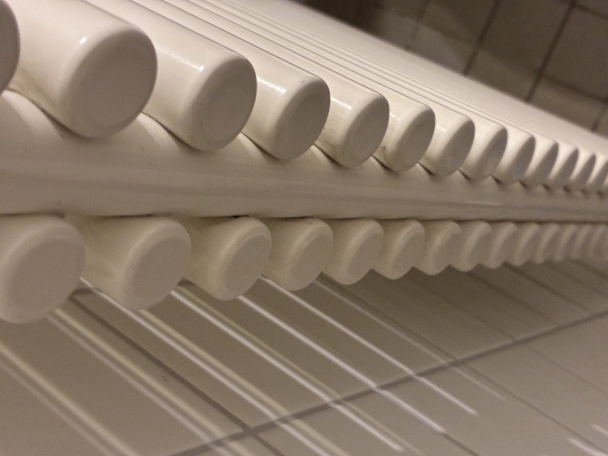 After cleaning: Radiator Detail